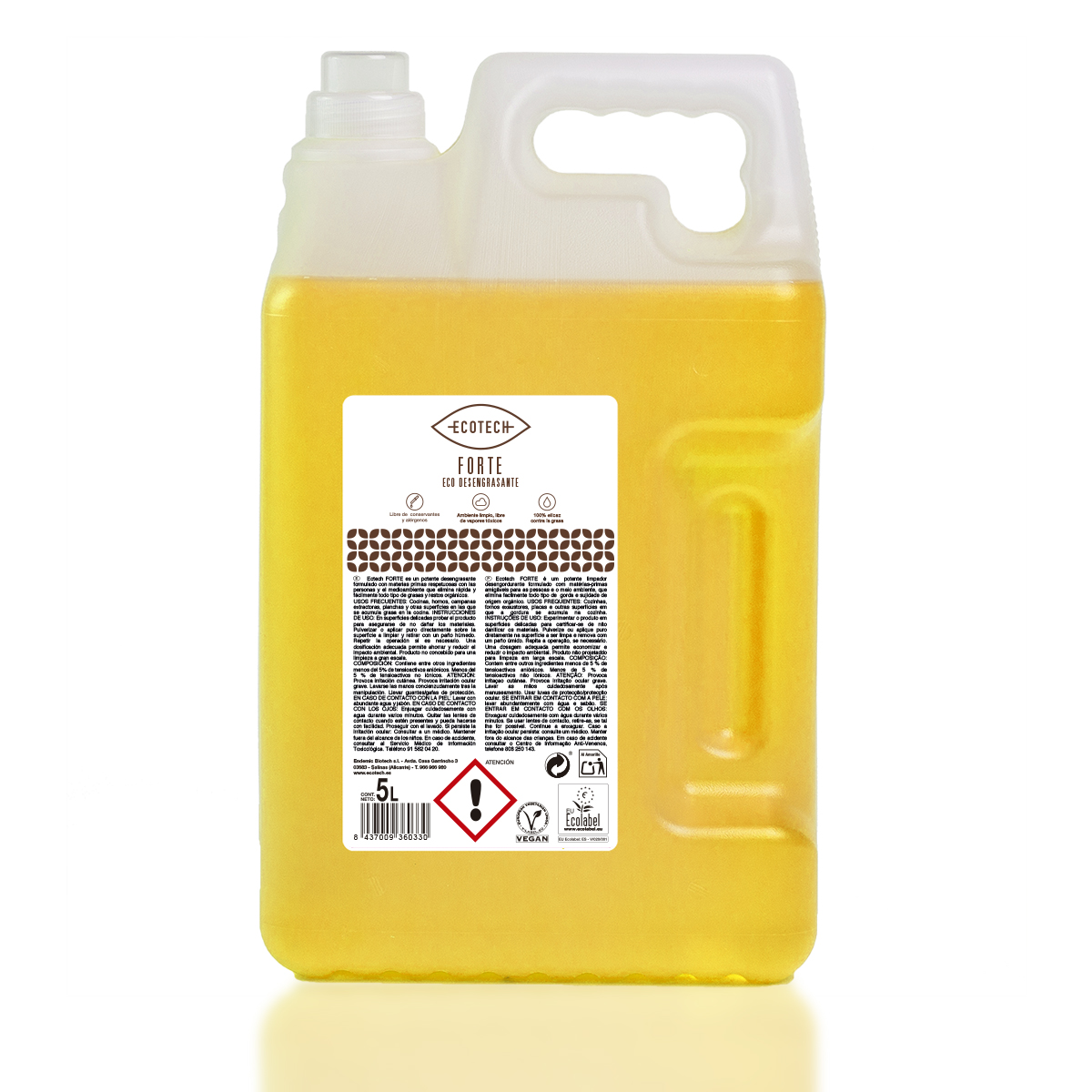 Desengreixant superfícies cremades - Forte - Imatge 2