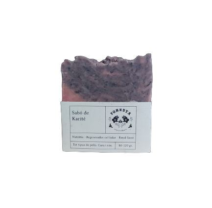 Sabó sòlid de mans i de cos (karité) (100gr)